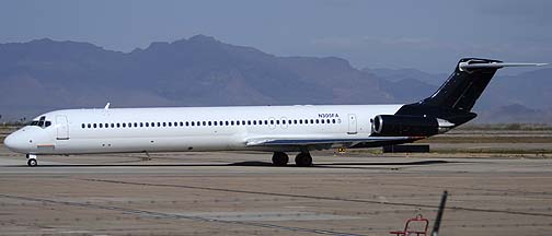 Falcon Air McDonnell-Douglas MD-83 N305FA, Mesa Gateway Airport, March 9, 2012